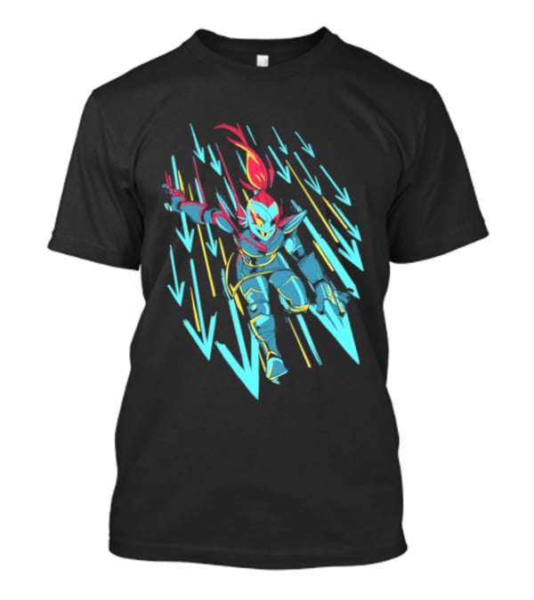 Undyne Onslaught 10th Anniversary Undertale T-Shirt