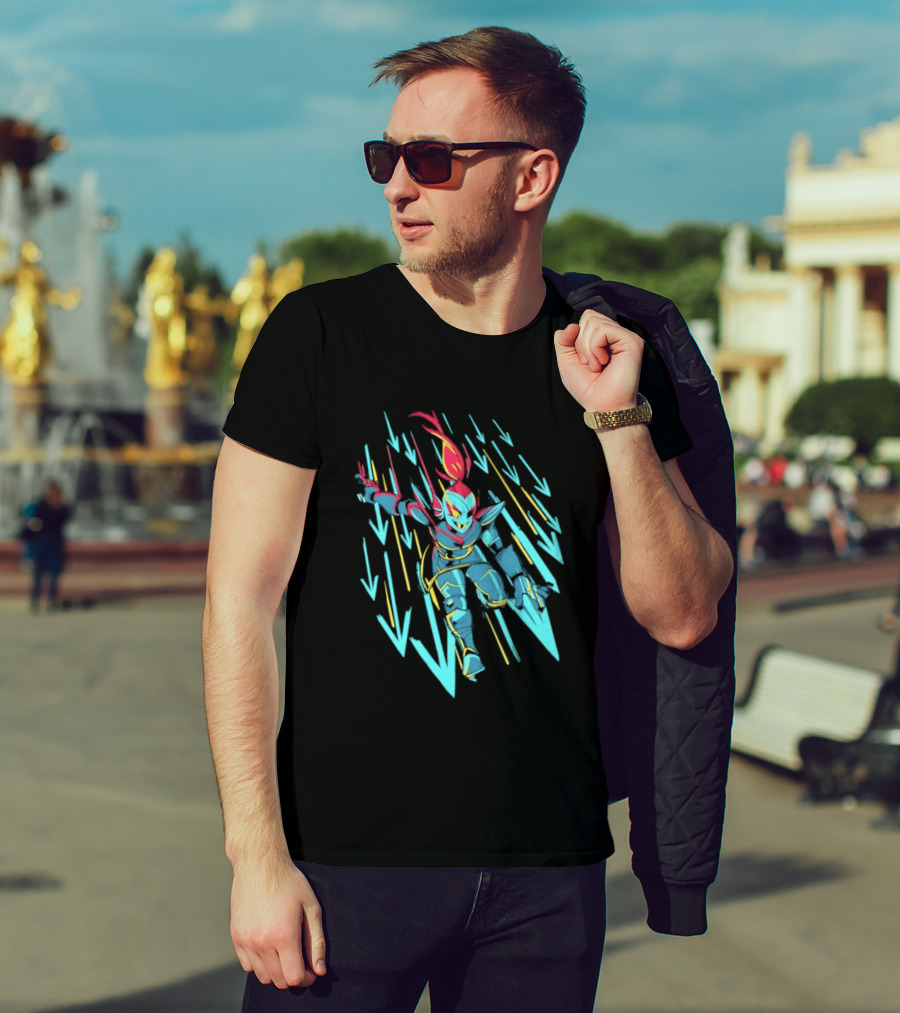 Undyne Onslaught 10th Anniversary Undertale T-Shirt