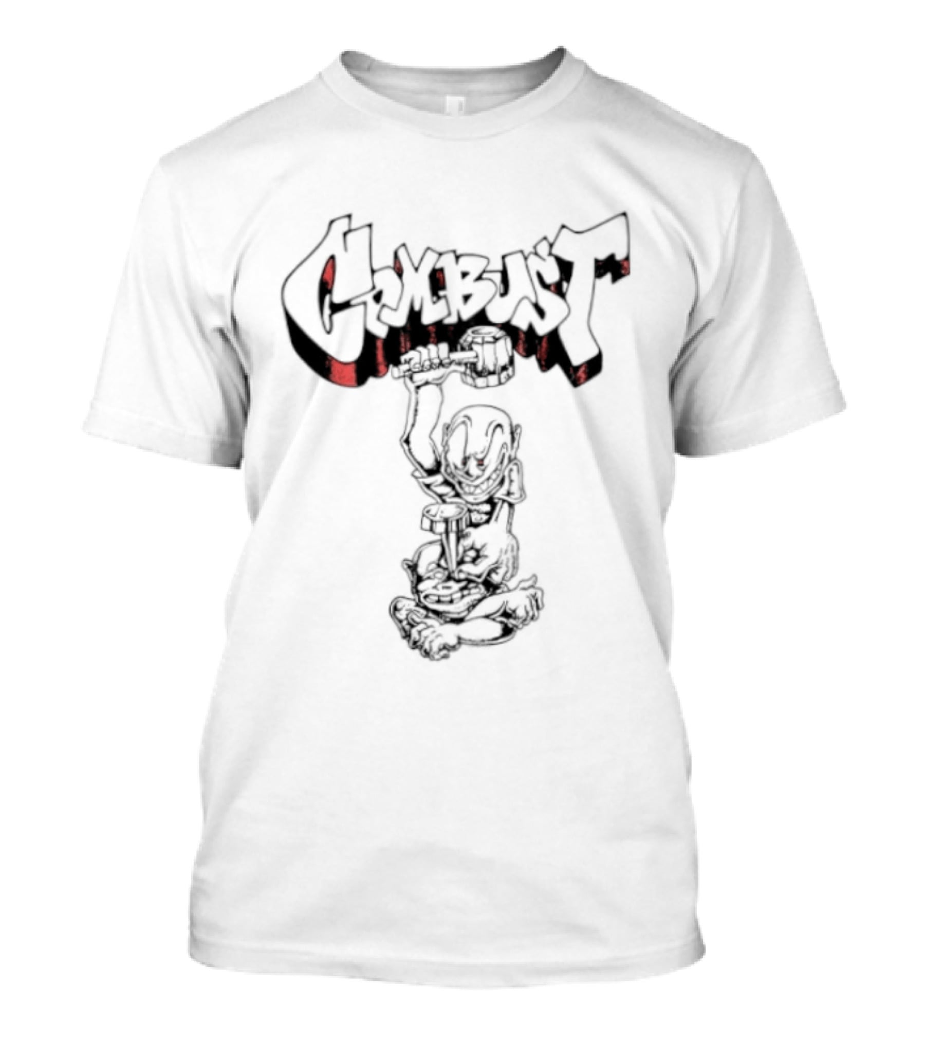 Combust Hardcore Punk Band Street T-Shirt
