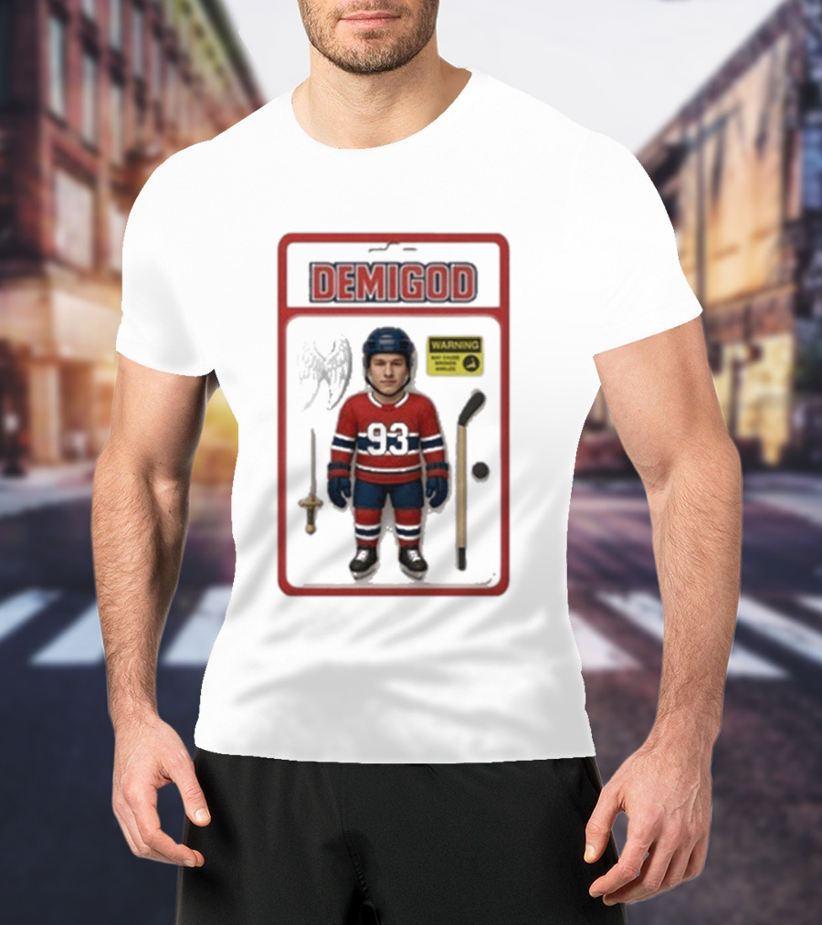 Demigod Warning Ivan Demidov 93 Montreal Canadiens T-Shirt