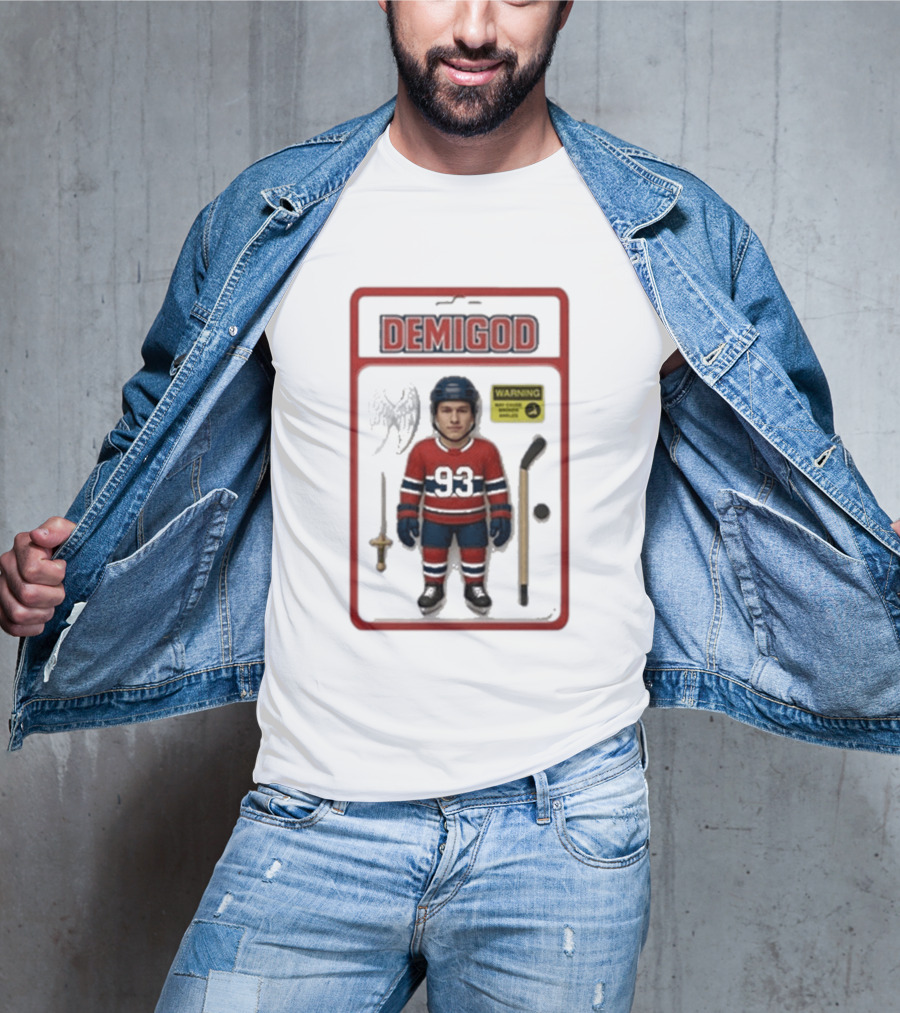 Demigod Warning Ivan Demidov 93 Montreal Canadiens T-Shirt