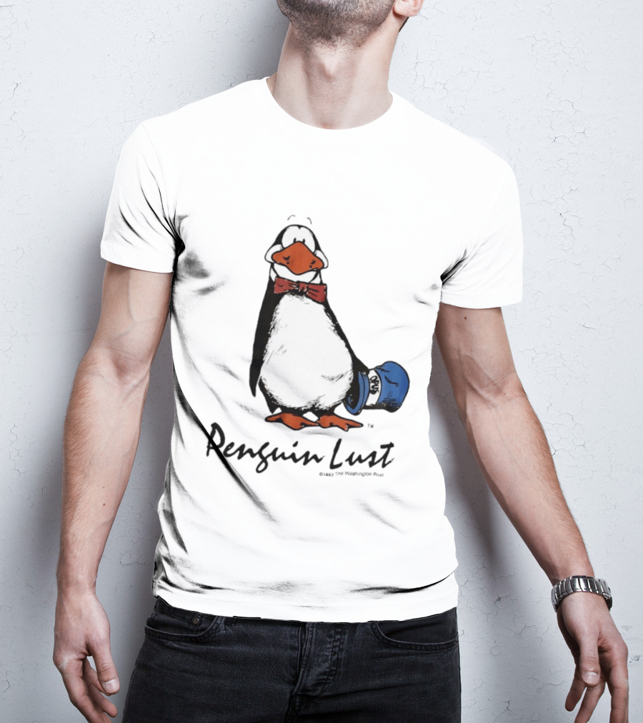 Opus The Penguin Lust 1983 Washington Post T-Shirt