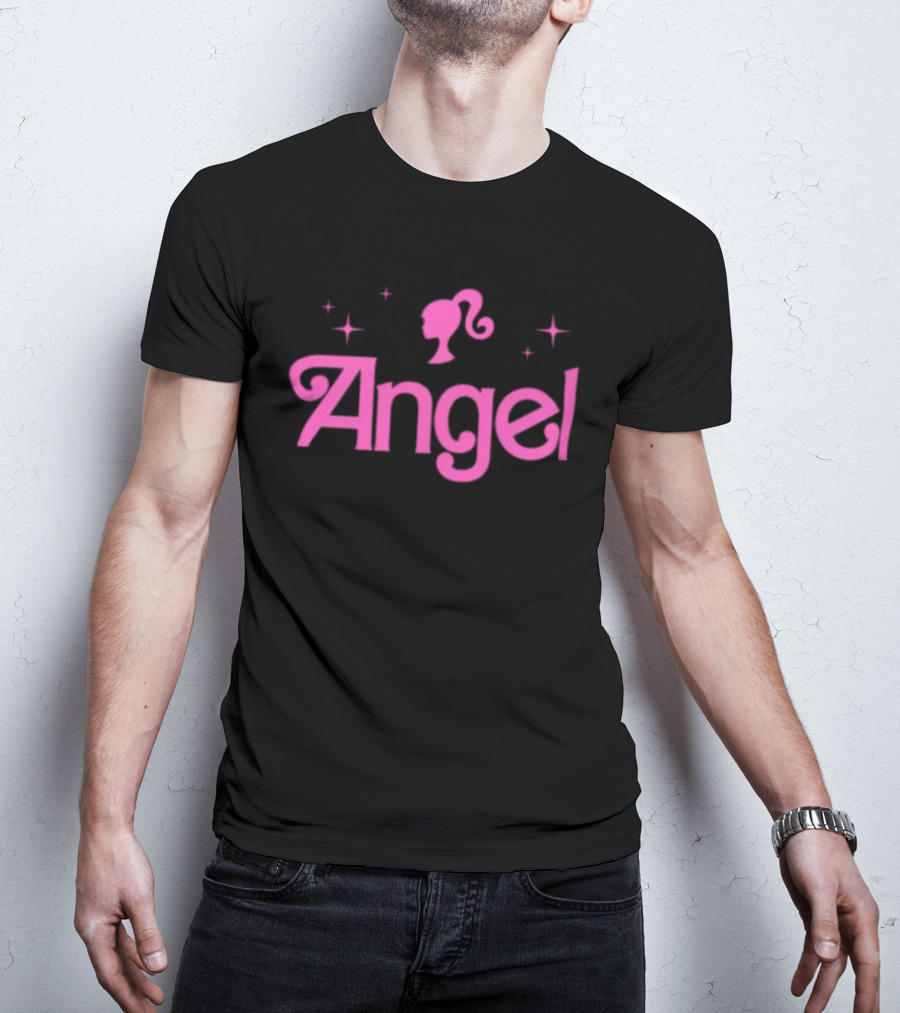 Angel Reese Barbie Crop With Star Accents T-Shirt