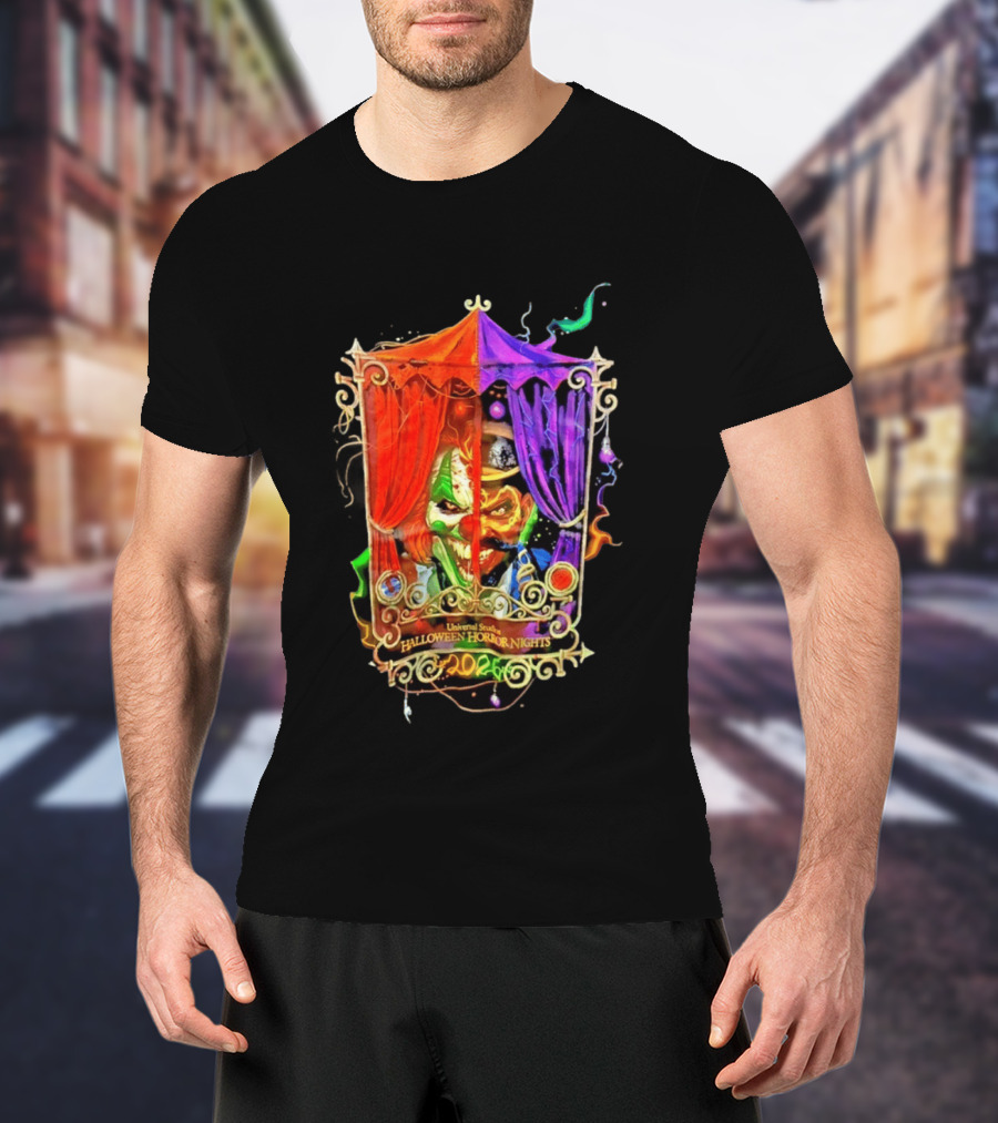 Jack The Clown Dr. Oddfellow Universal Studios Halloween Horror Nights 2026 T-Shirt