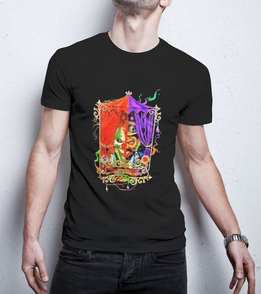 Jack The Clown Dr. Oddfellow Universal Studios Halloween Horror Nights 2026 T-Shirt