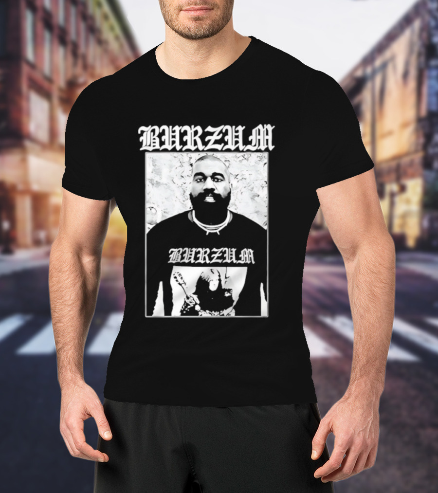 Kanye West Burzum Black Metal T-Shirt