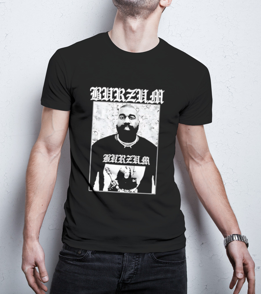 Kanye West Burzum Black Metal T-Shirt