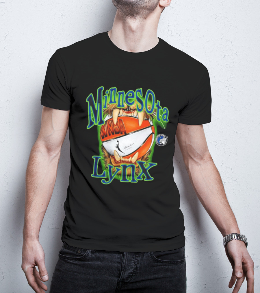 Minnesota Lynx WNBA Basketball Team Spirit T-Shirt