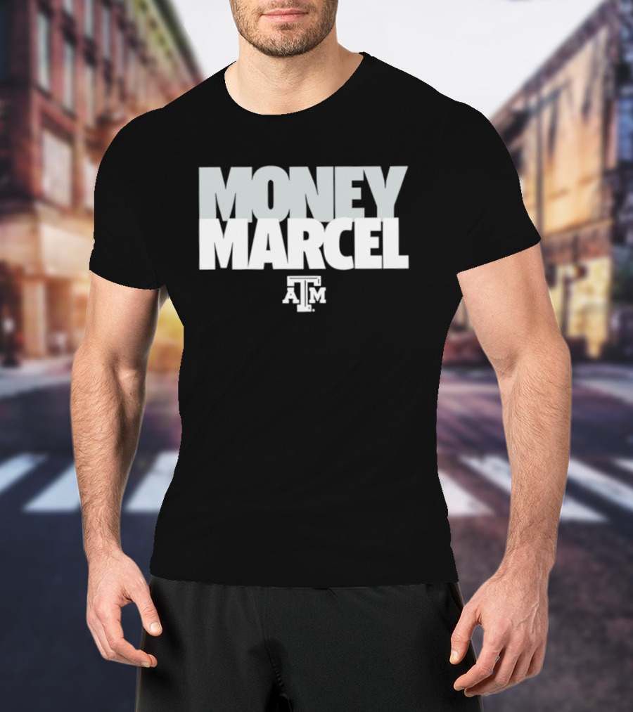 Money Marcel Texas A&M Aggies Football Fan T-Shirt
