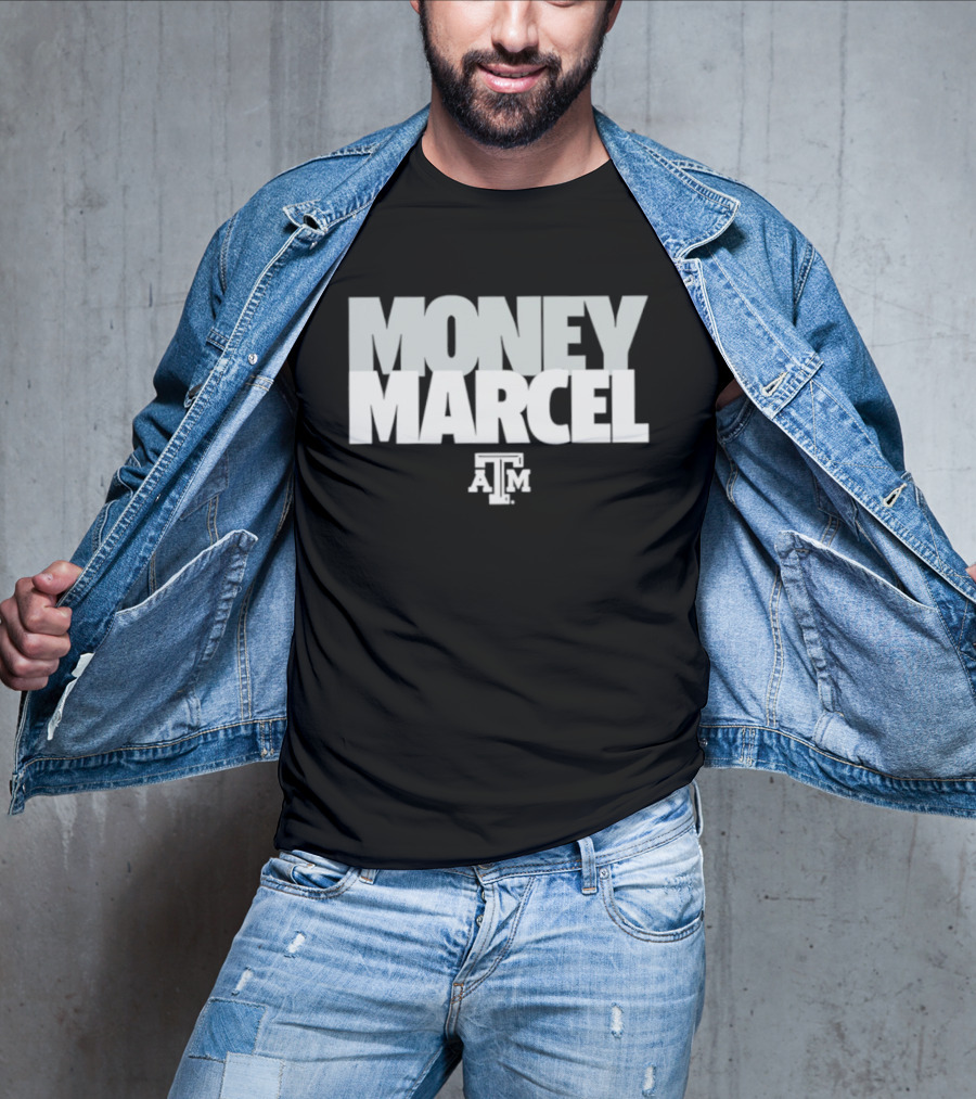 Money Marcel Texas A&M Aggies Football Fan T-Shirt