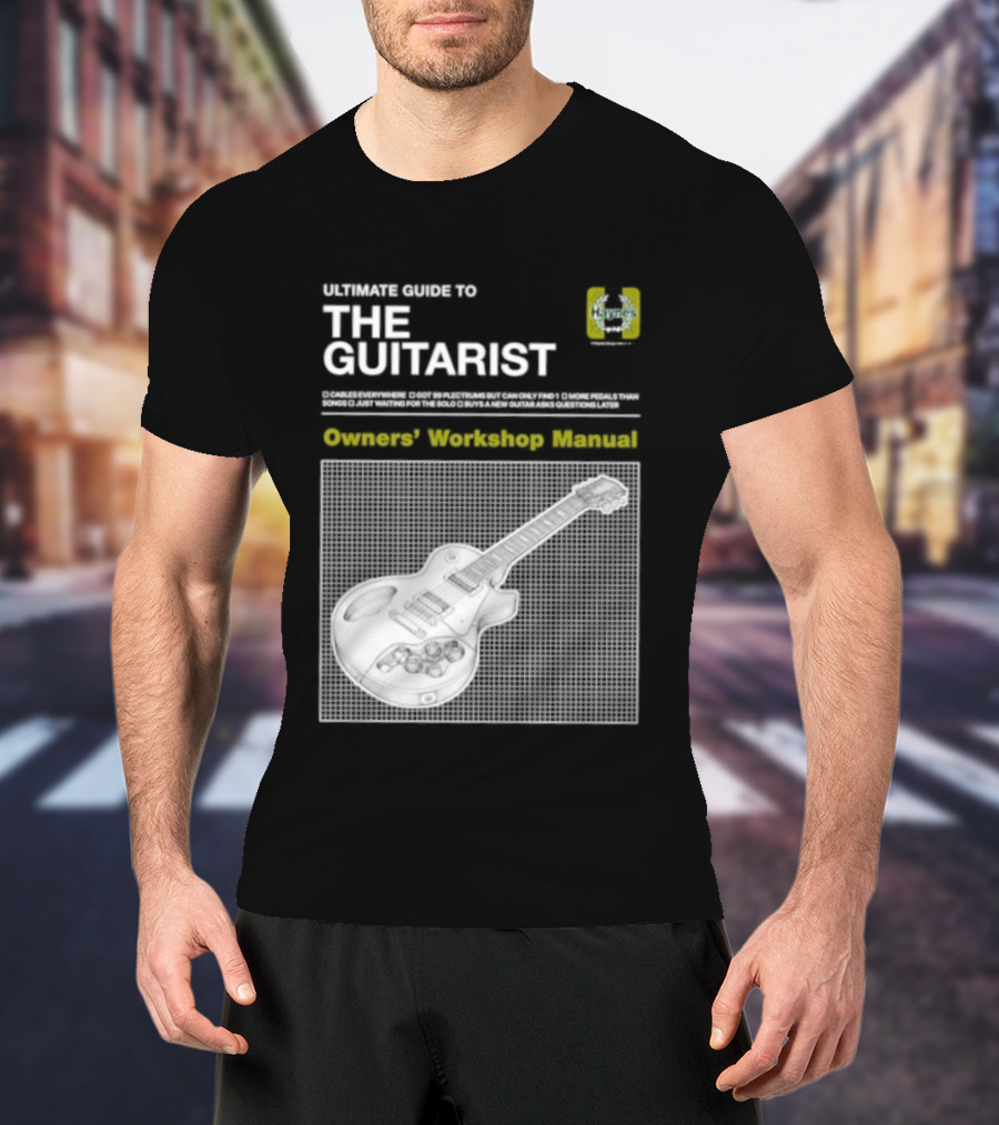 Owners' Workshop Manual For The Guitarist Ultimate Guide T-Shirt