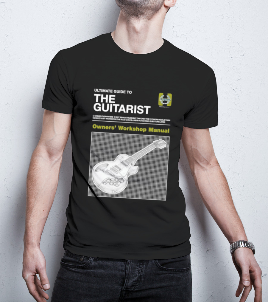 Owners' Workshop Manual For The Guitarist Ultimate Guide T-Shirt