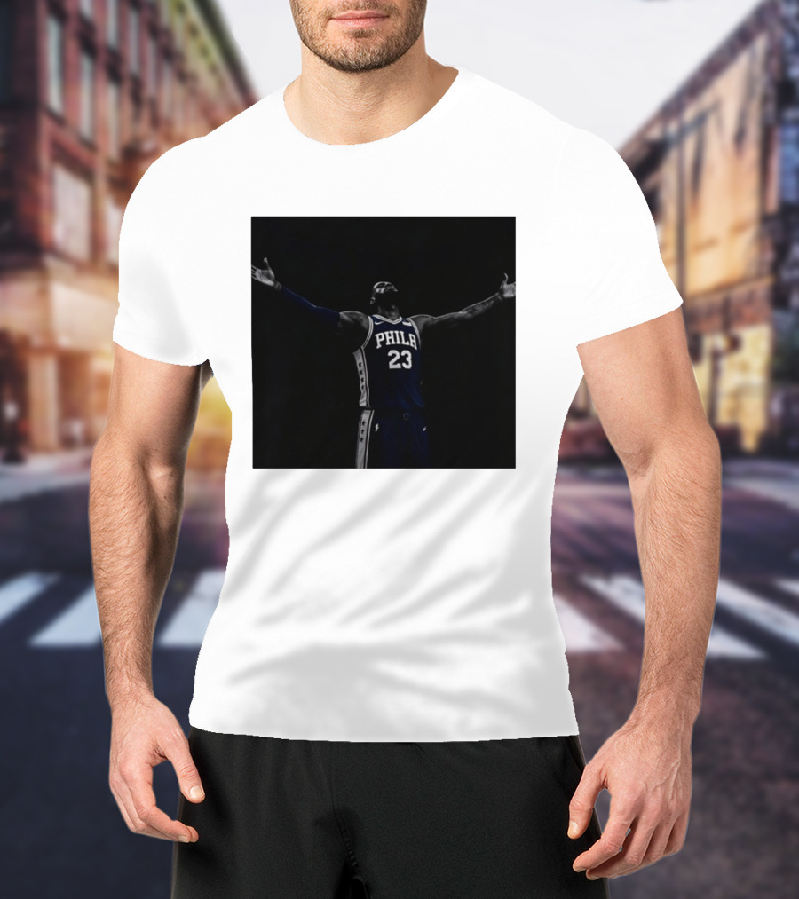 Philadelphia 76ers Number 23 Basketball Star Fan T-Shirt
