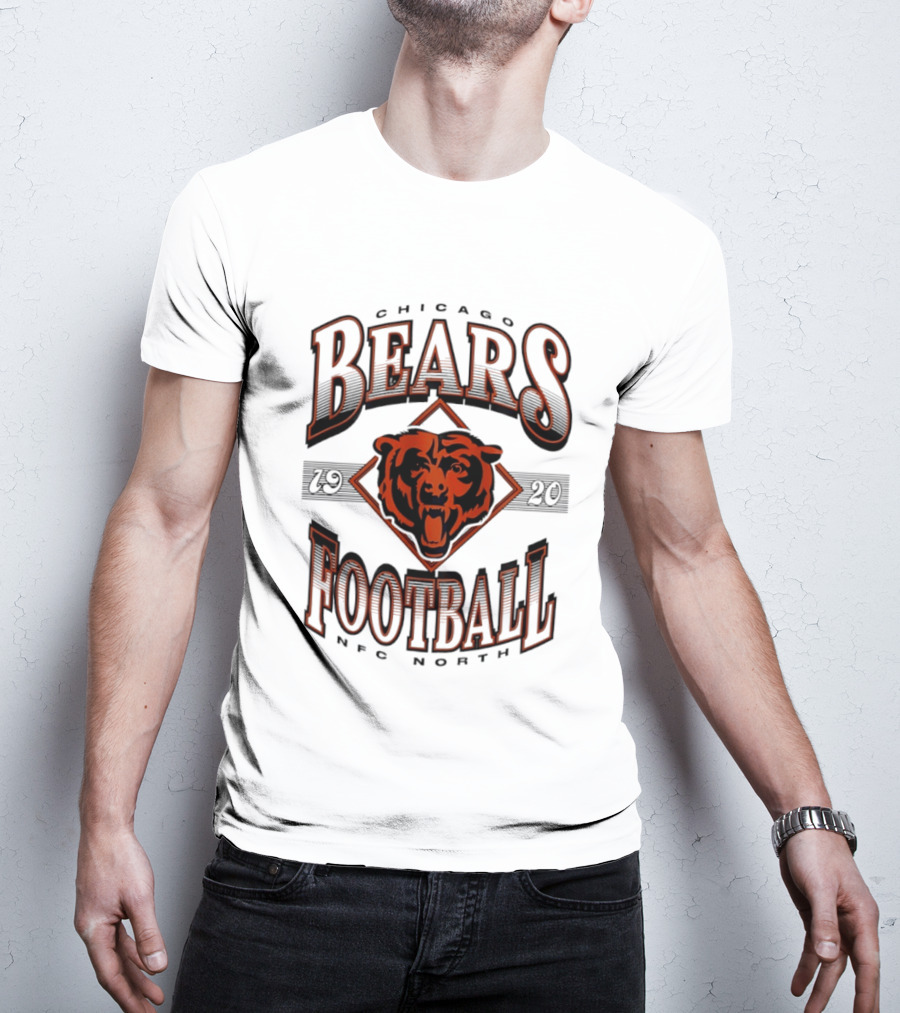 Chicago Bears 1920 Football NFC North Bear T-Shirt