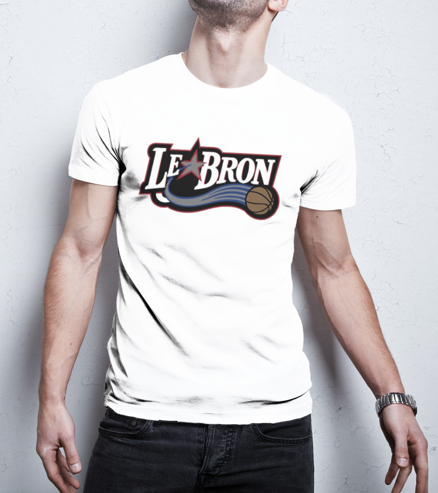 Lebron James Reimagined With Philadelphia 76ers NBA Basketball T-Shirt