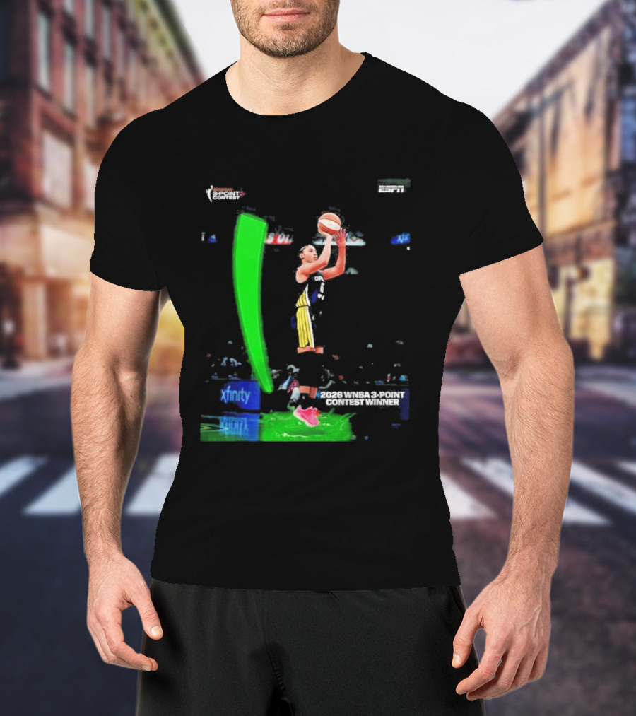 Azzi Fudd State Farm WNBA 3 Point Contest Winner 2026 Xfinity T-Shirt