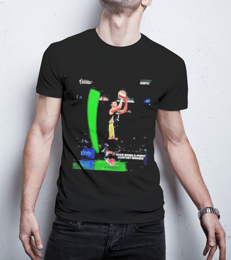 Azzi Fudd State Farm WNBA 3 Point Contest Winner 2026 Xfinity T-Shirt