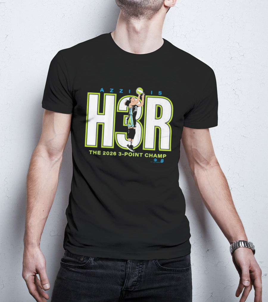 Azzi Is Her H3R The 2026 3 Point Champ T-Shirt