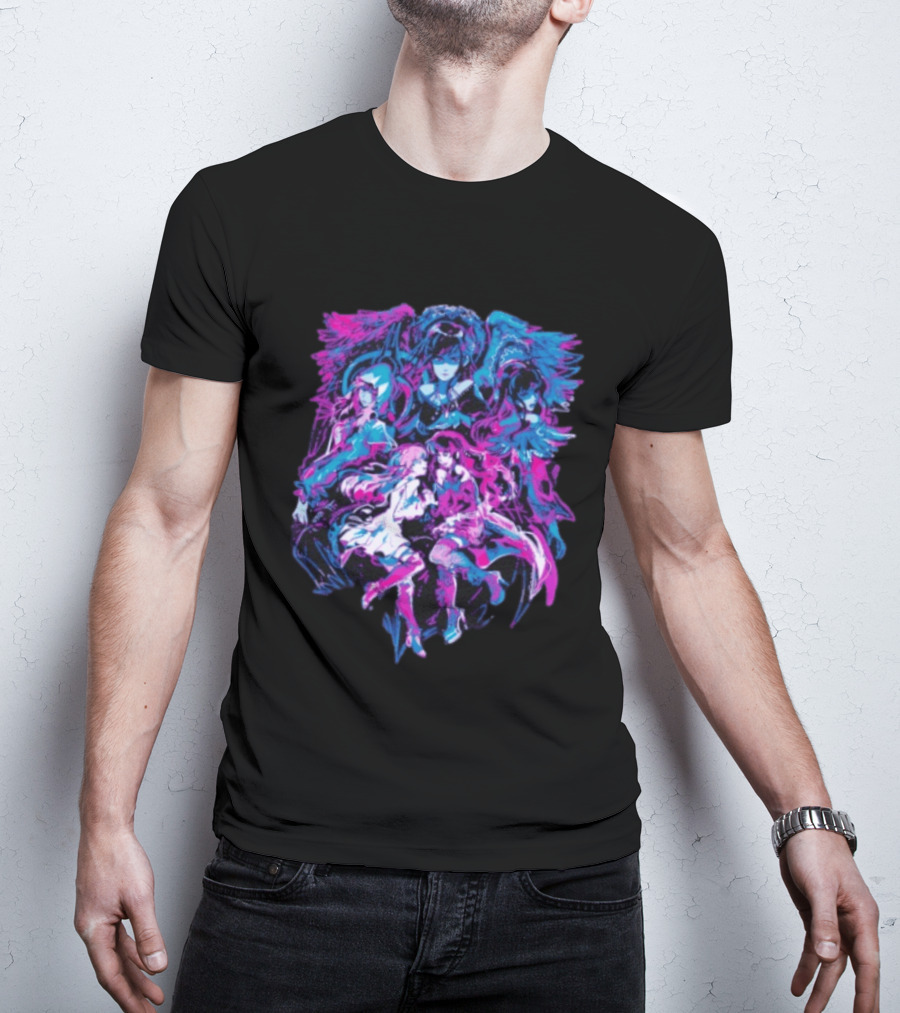 Final Fantasy XIV Rewritten Futures Characters Artwork Fantasy T-Shirt