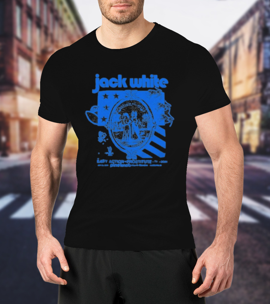 Jack White Easy Action Prostitute Blues Clarkson 2026 T-Shirt