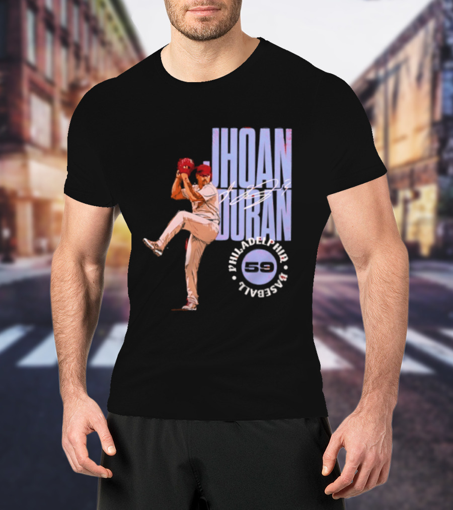 Jhoan Duran 59 Philadelphia Phillies MLB T-Shirt