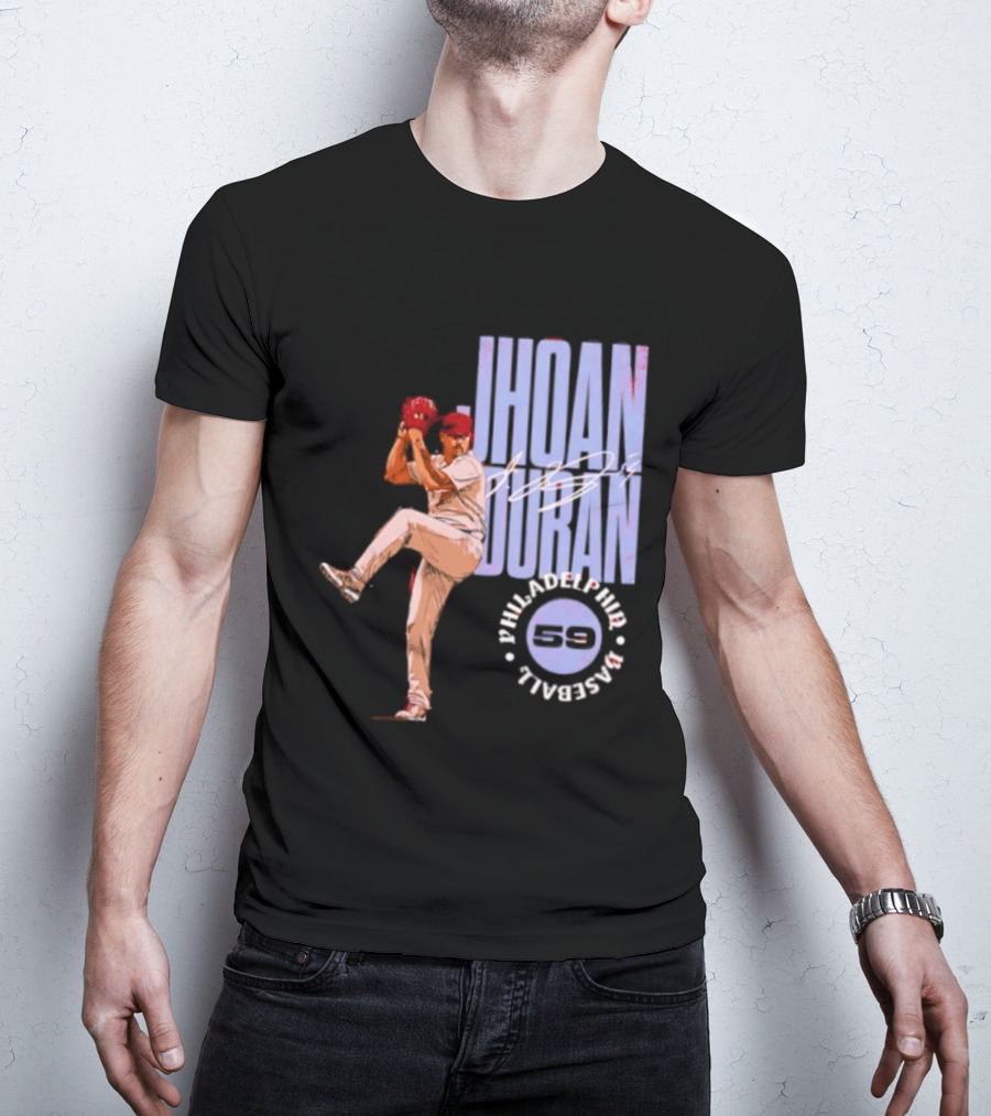 Jhoan Duran 59 Philadelphia Phillies MLB T-Shirt
