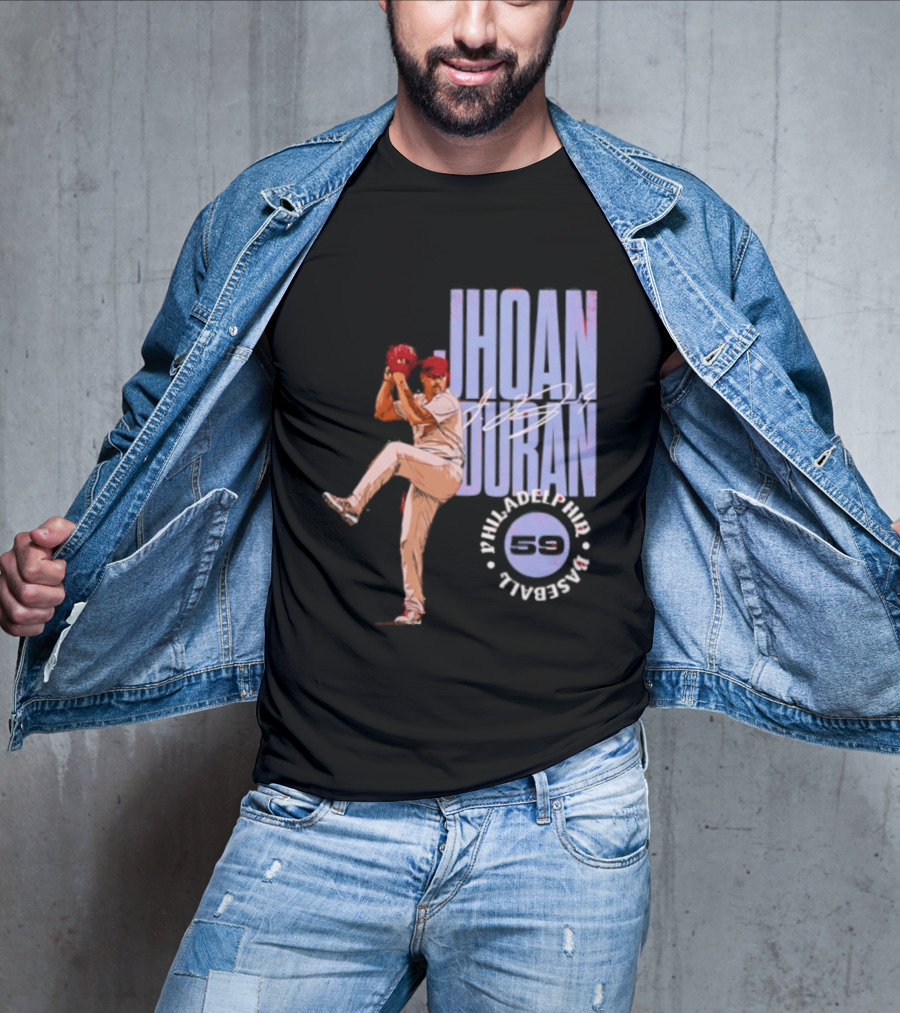 Jhoan Duran 59 Philadelphia Phillies MLB T-Shirt