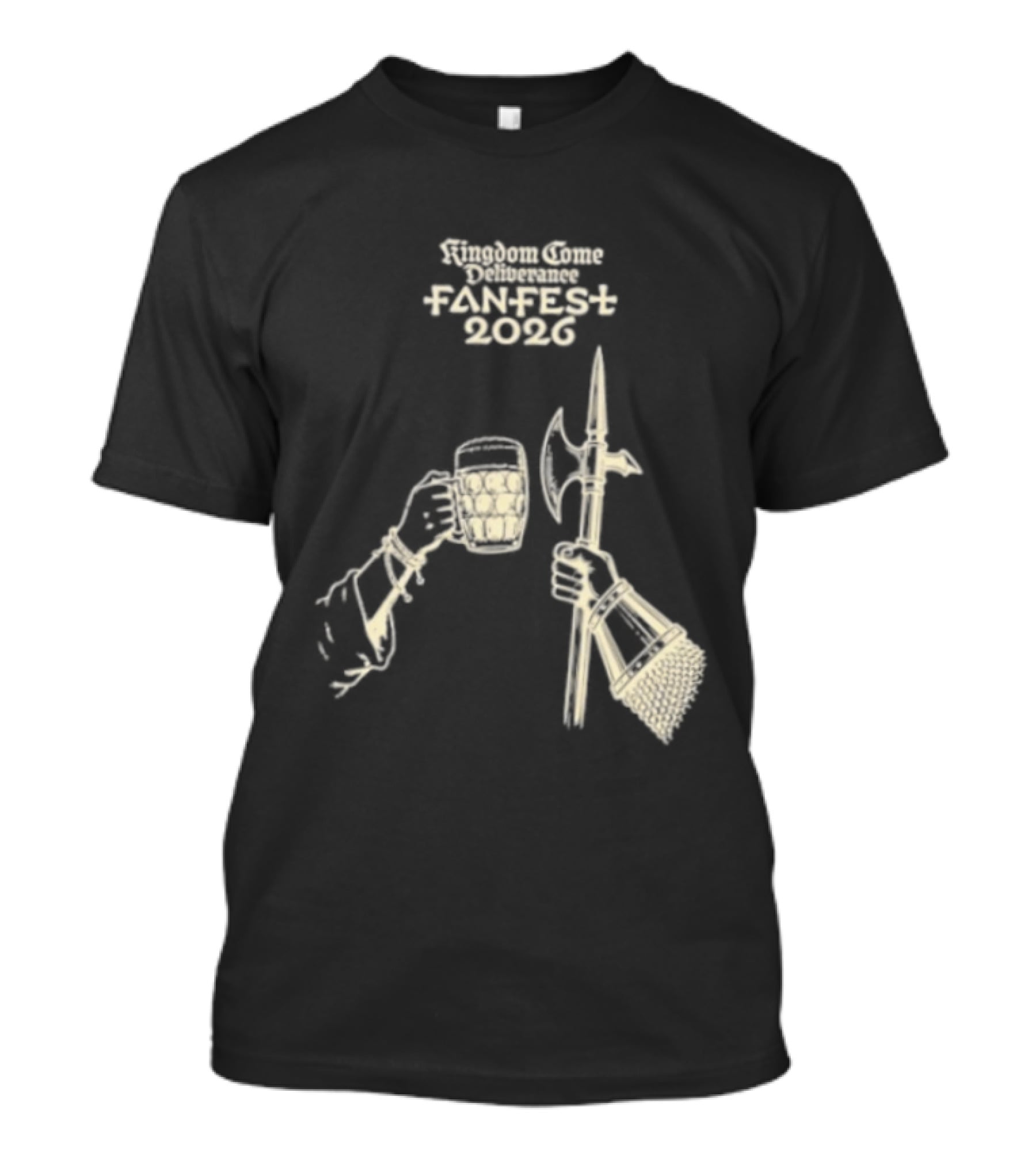Kingdom Come Deliverance Fanfest 2026 RPG And Axe Celebration T-Shirt