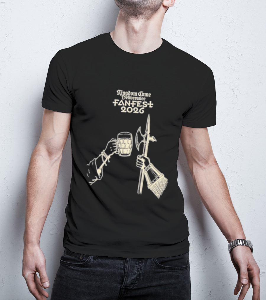 Kingdom Come Deliverance Fanfest 2026 RPG And Axe Celebration T-Shirt