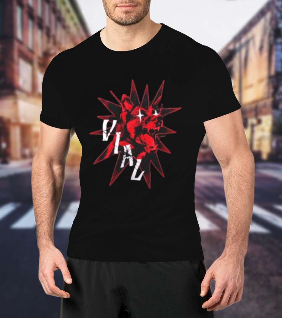 Vial Doberman Dog Edgy Streetwear Fashion T-Shirt