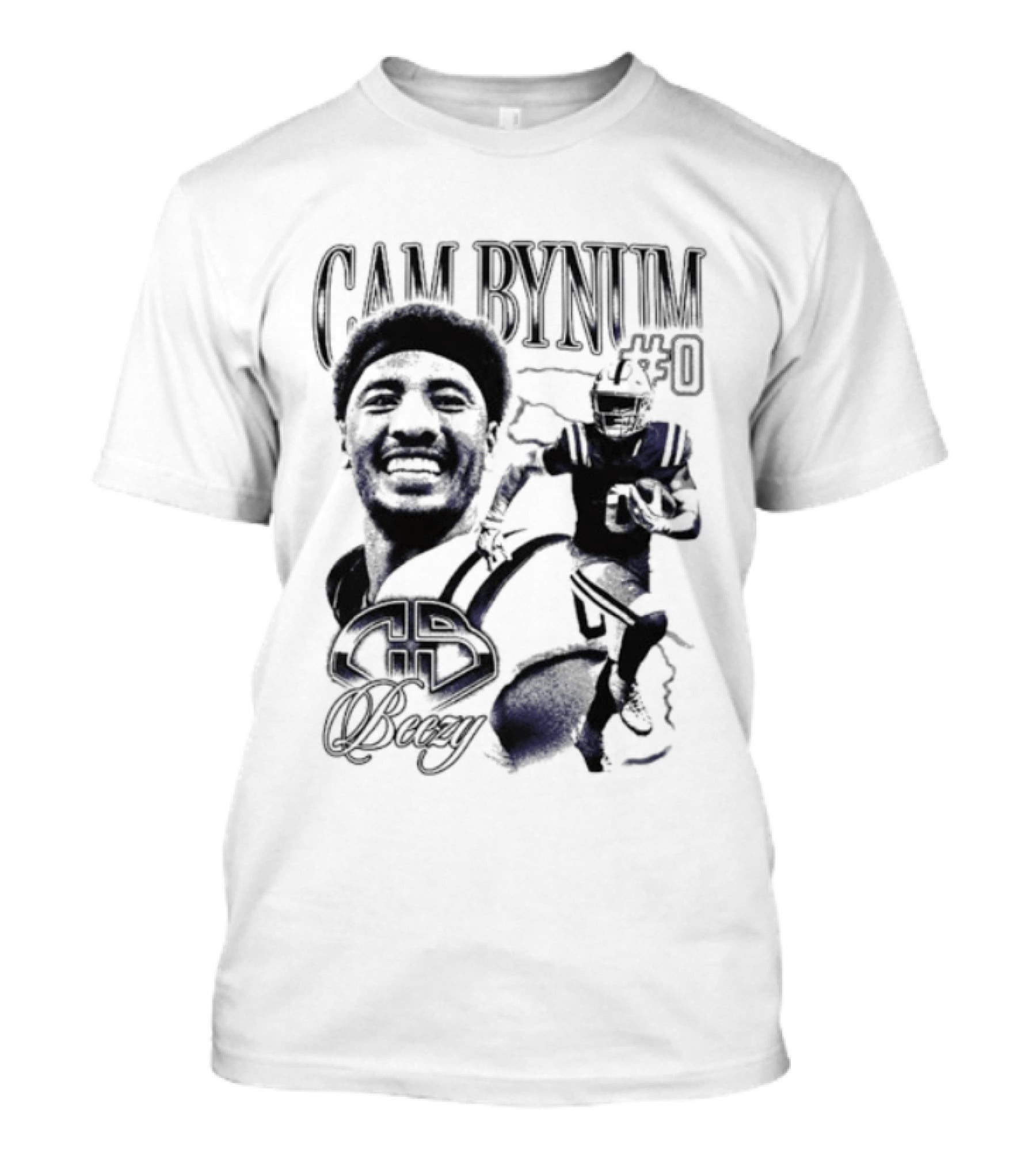 Cam Bynum No 0 CB Beezy Minnesota Vikings Player T-Shirt