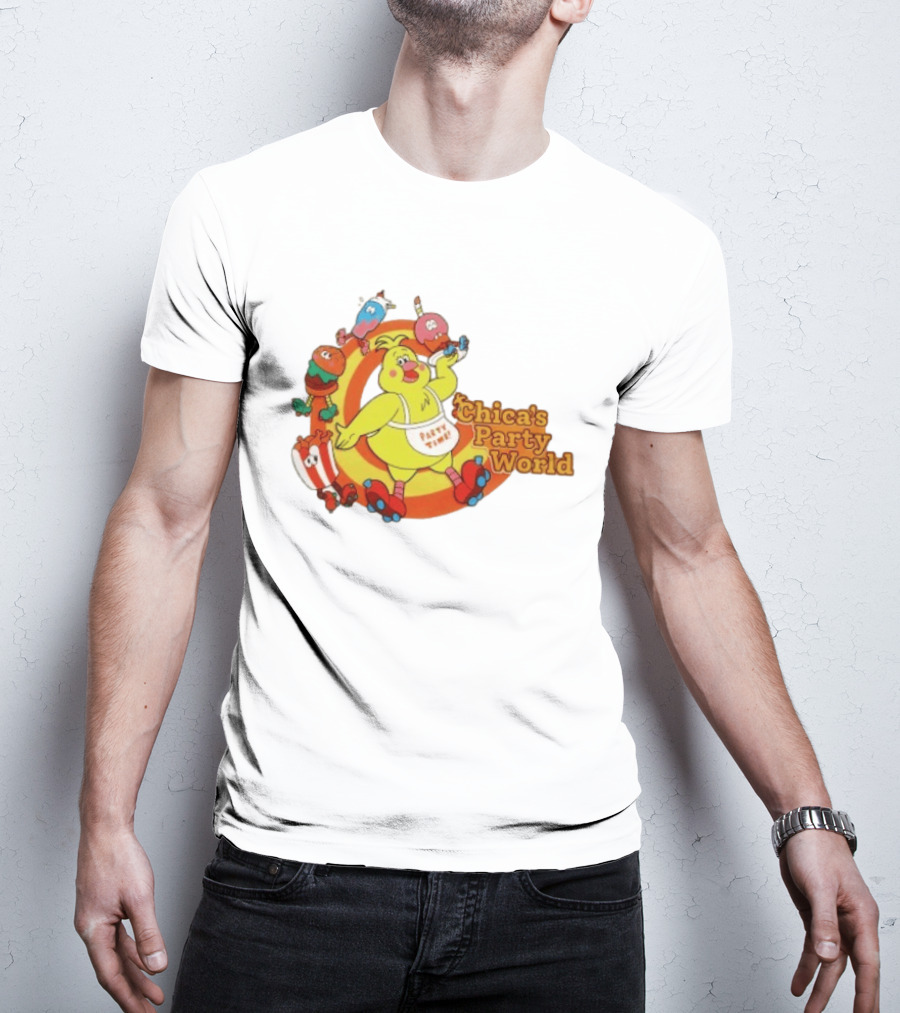 Chica's Party World Party Time Chica Five Nights At Freddy's T-Shirt