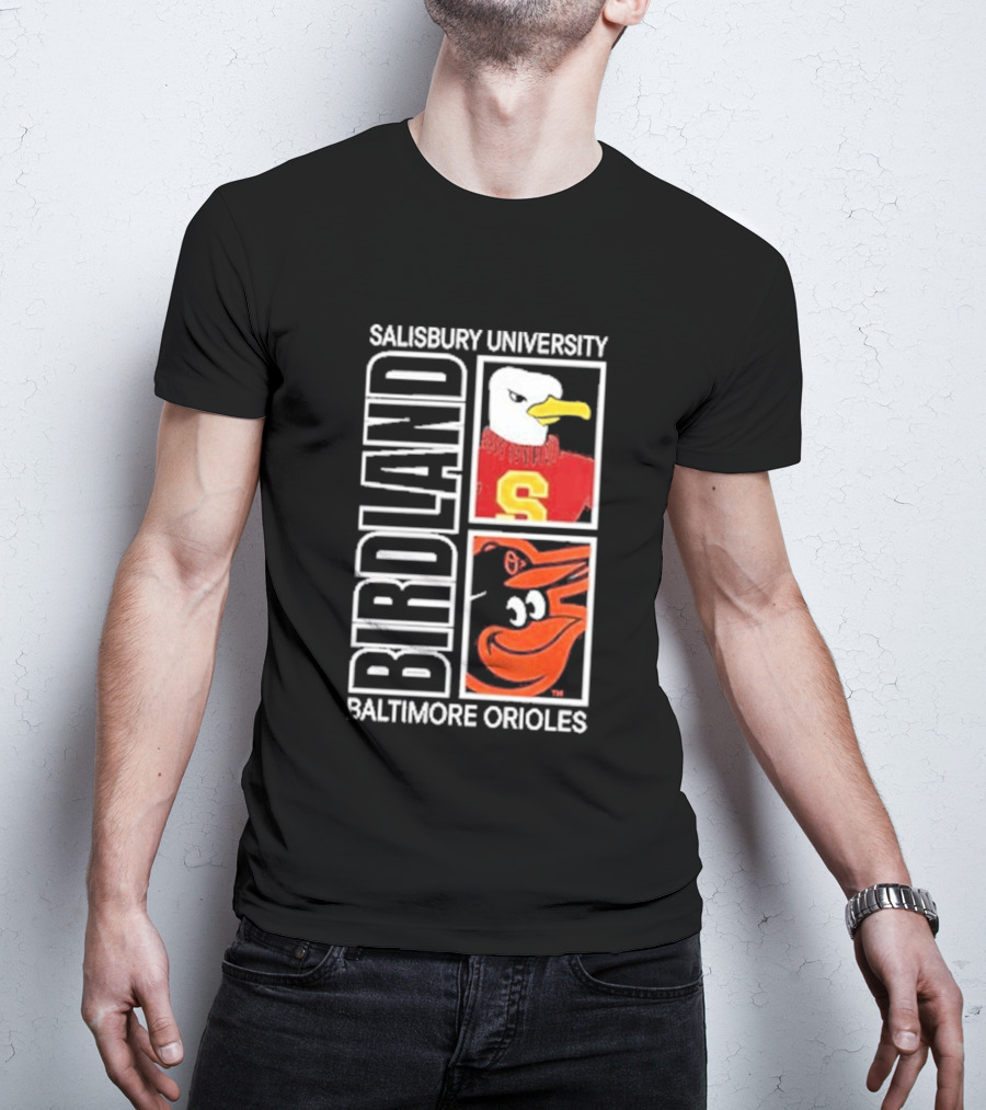Salisbury University Birdland Night Baltimore Orioles 2026 T-Shirt