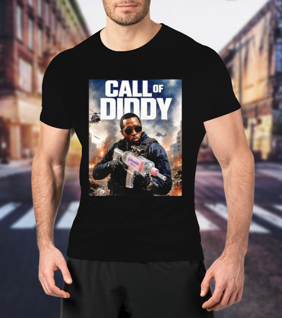 Call Of Diddy Sean Combs Johnson's Baby Oil T-Shirt