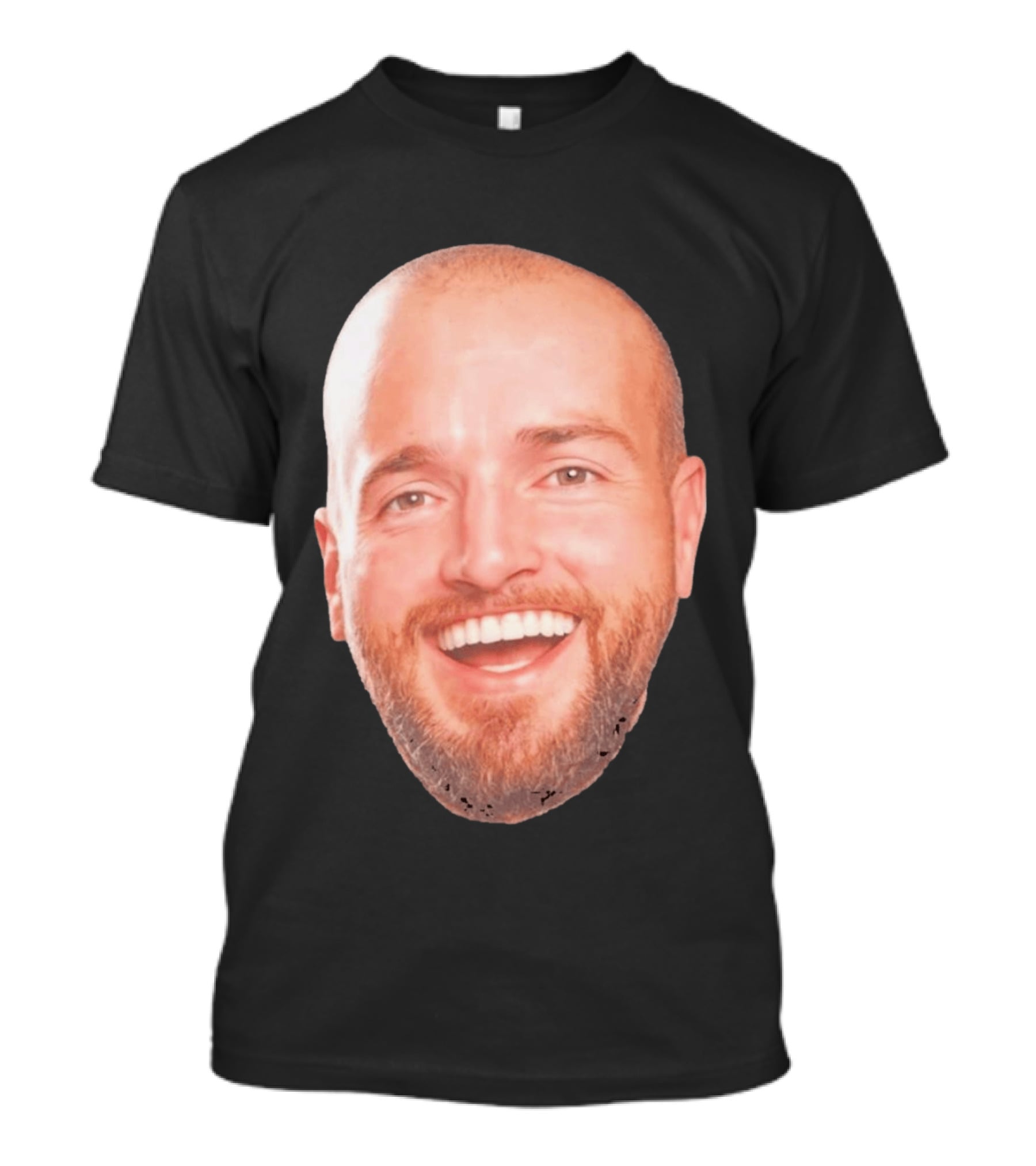 Clinton Gutherson Face Rugby Fan Merchandise T-Shirt