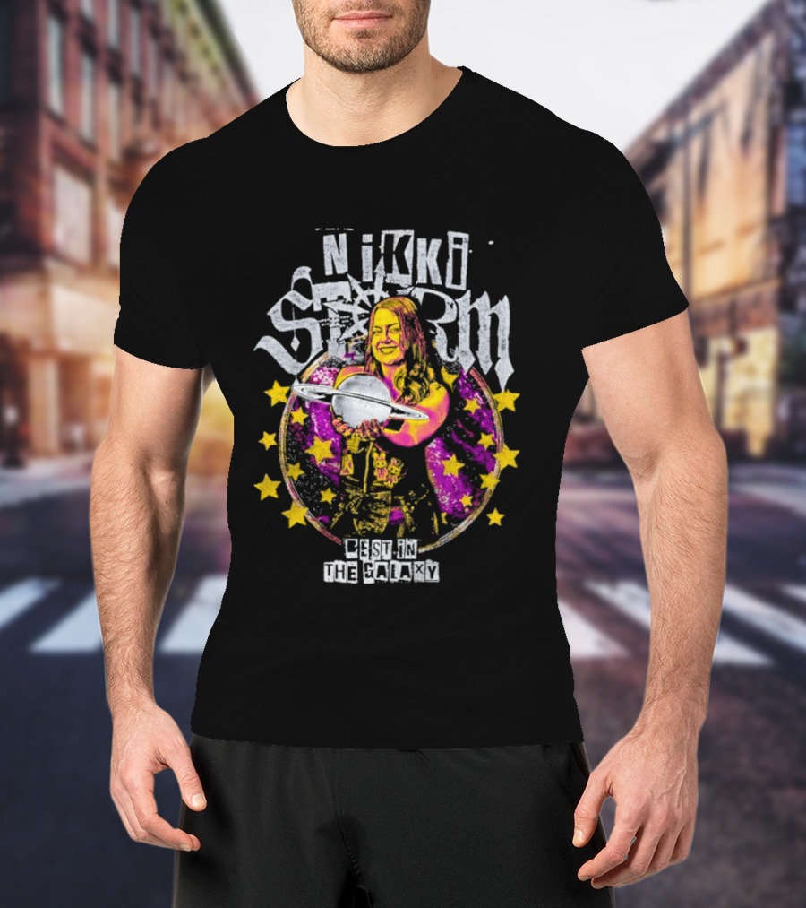 Nikki Storm Starry Best In The Galaxy T-Shirt