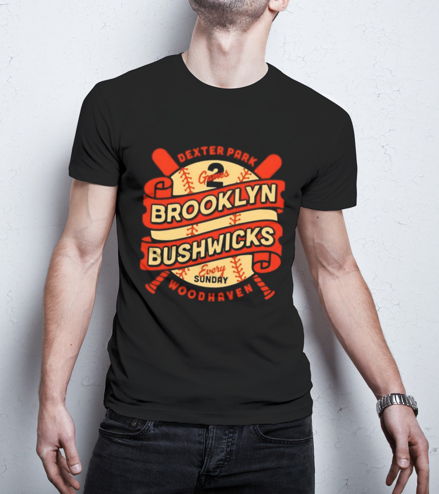 Dexter Park 2 Games Brooklyn Bushwicks Every Sunday Woodhaven T-Shirt