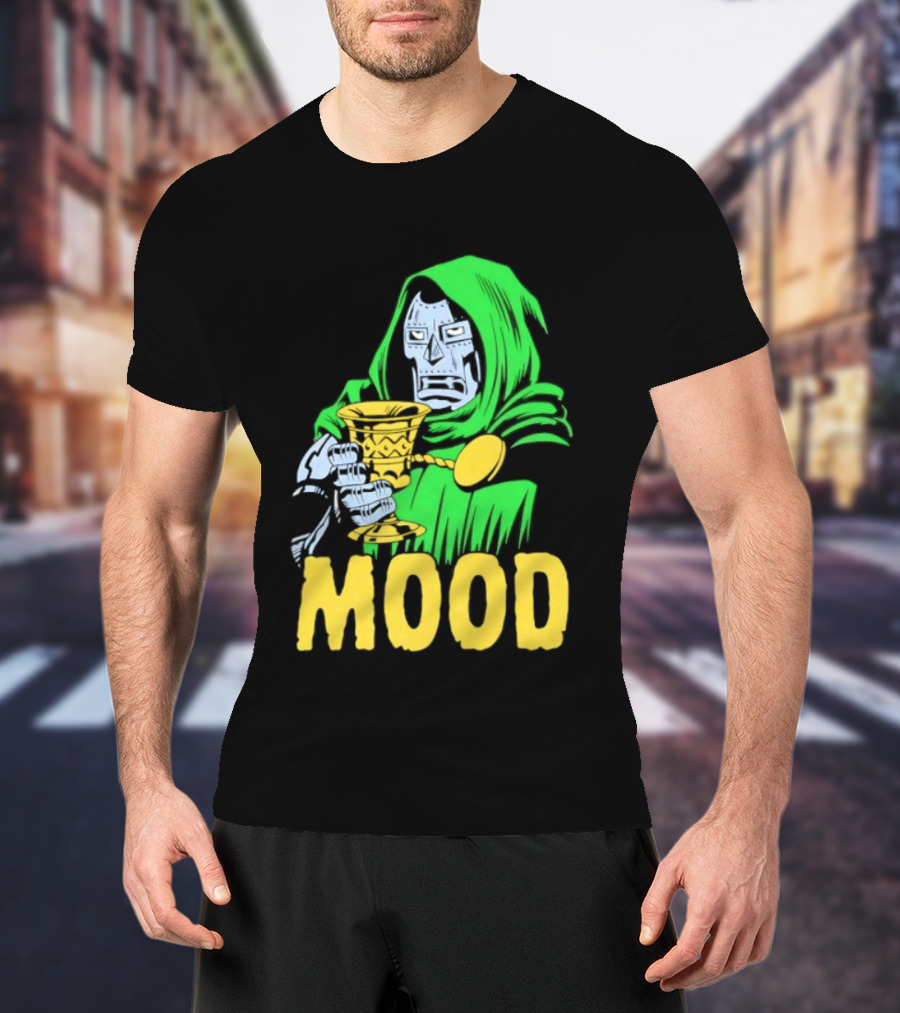 Doctor Doom Mood Marvel Villain Comic Book T-Shirt