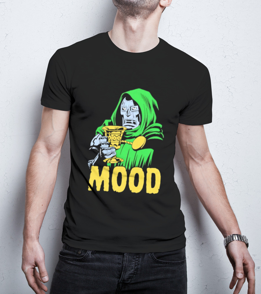 Doctor Doom Mood Marvel Villain Comic Book T-Shirt