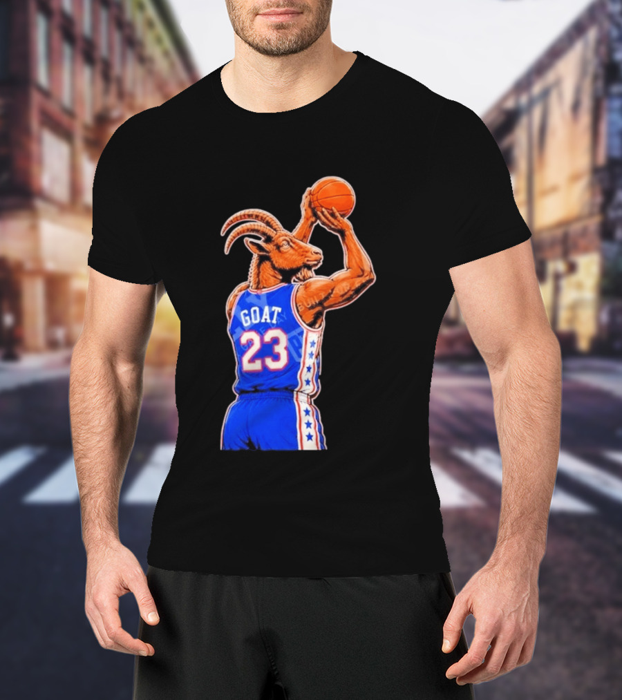 GOAT 23 Basketball Player Jersey Sports Inspired By Iconic NBA Stars T-Shirt