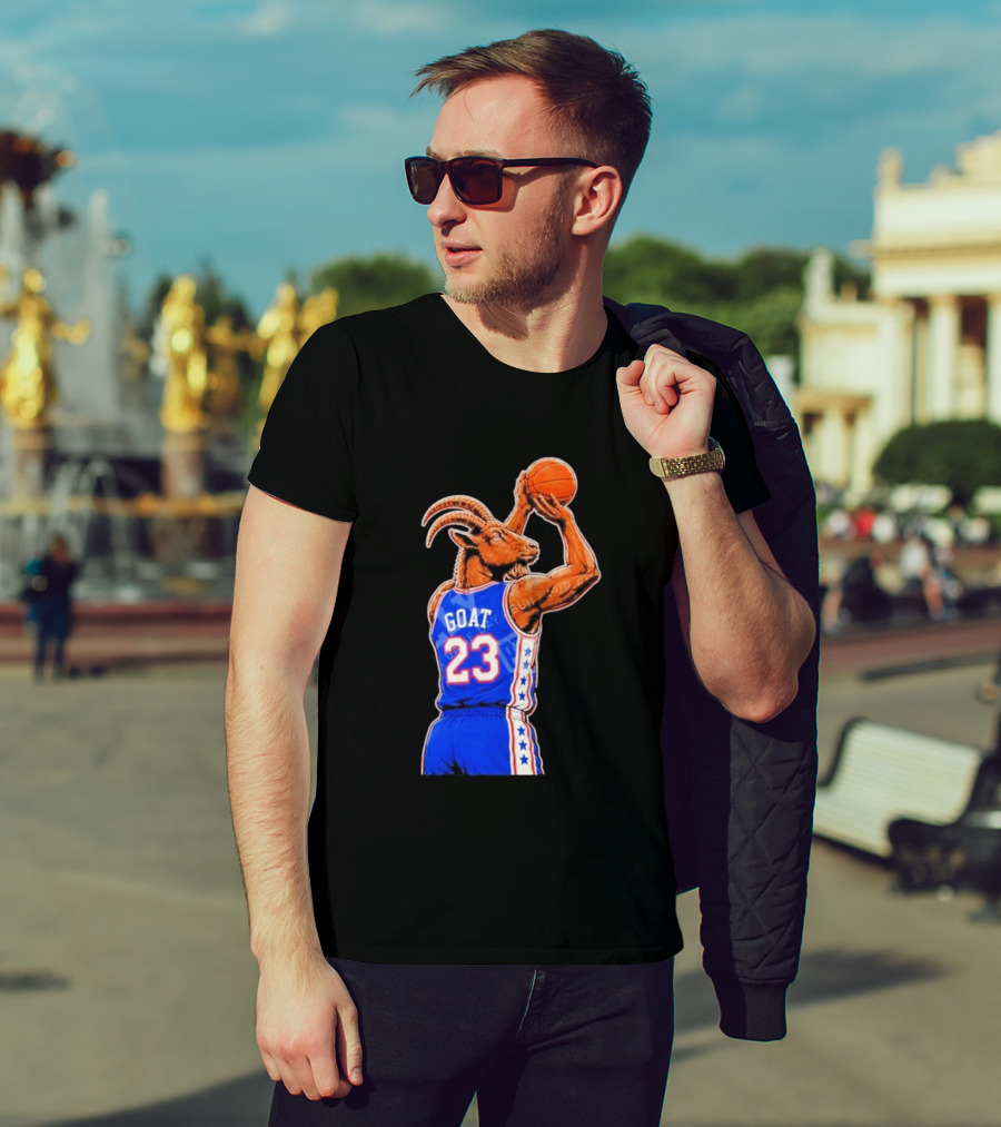 GOAT 23 Basketball Player Jersey Sports Inspired By Iconic NBA Stars T-Shirt