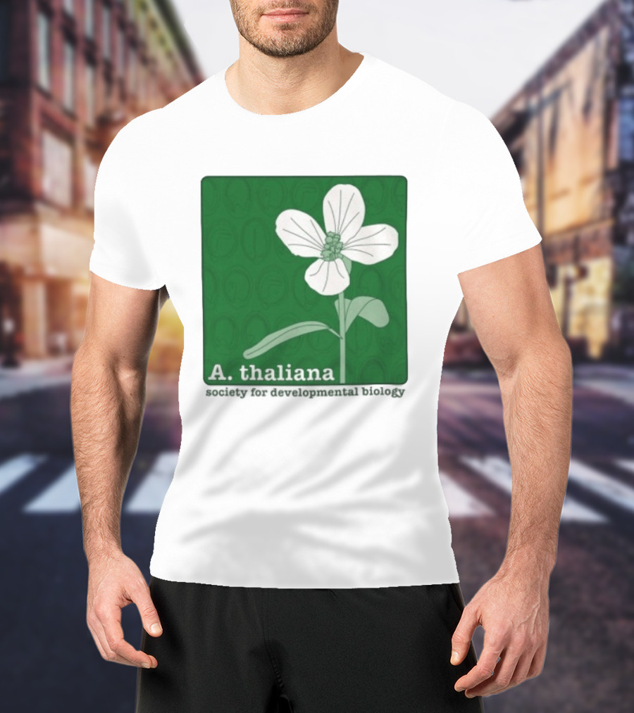 A Thaliana Society For Developmental Biology Flower T-Shirt