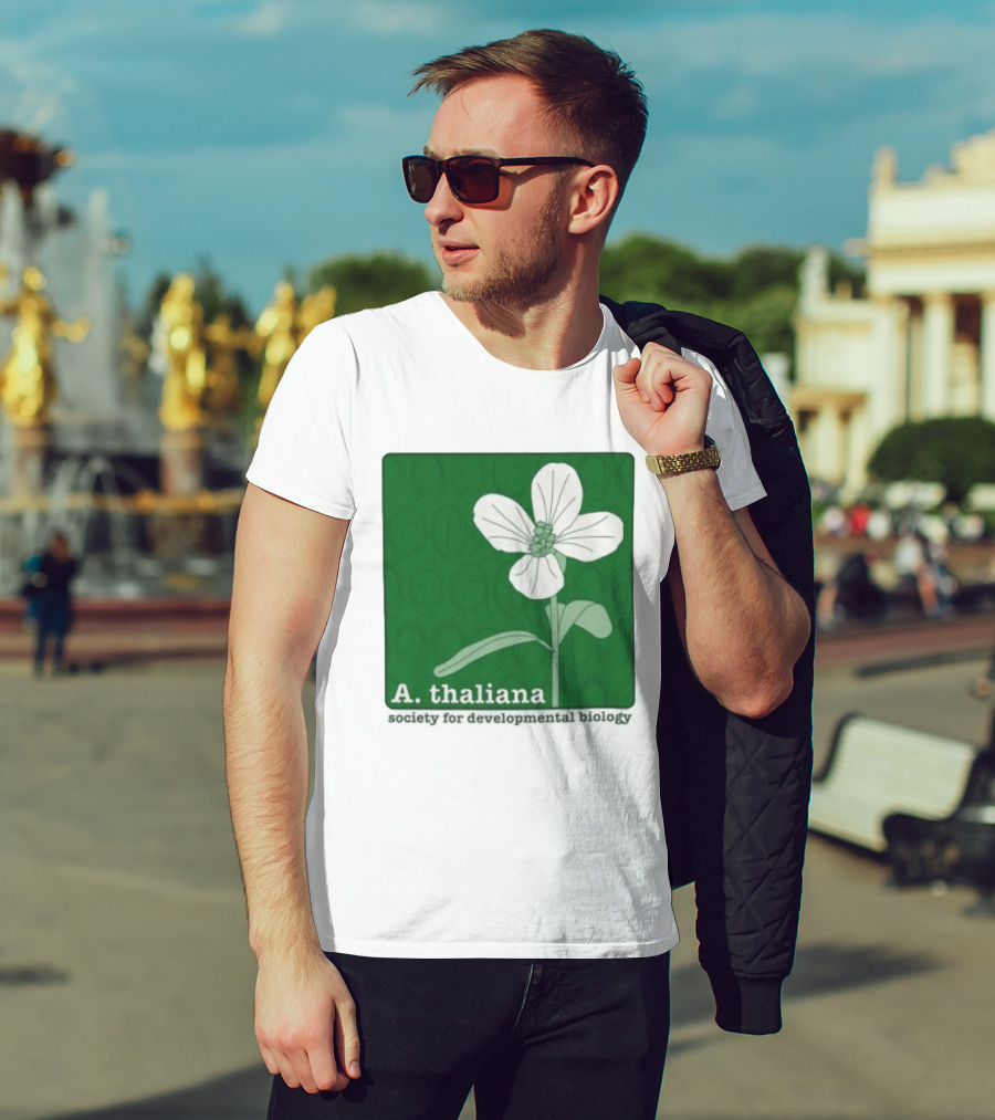 A Thaliana Society For Developmental Biology Flower T-Shirt