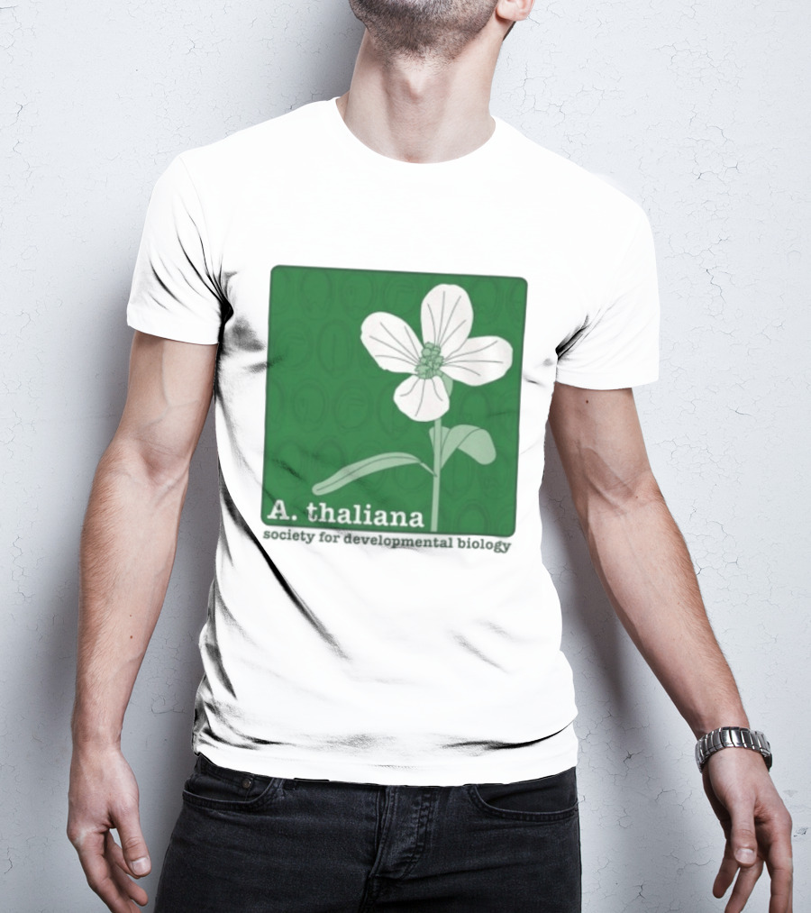 A Thaliana Society For Developmental Biology Flower T-Shirt