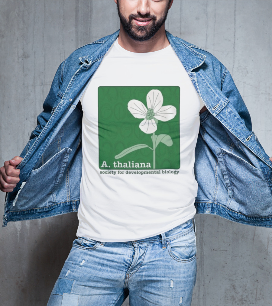 A Thaliana Society For Developmental Biology Flower T-Shirt