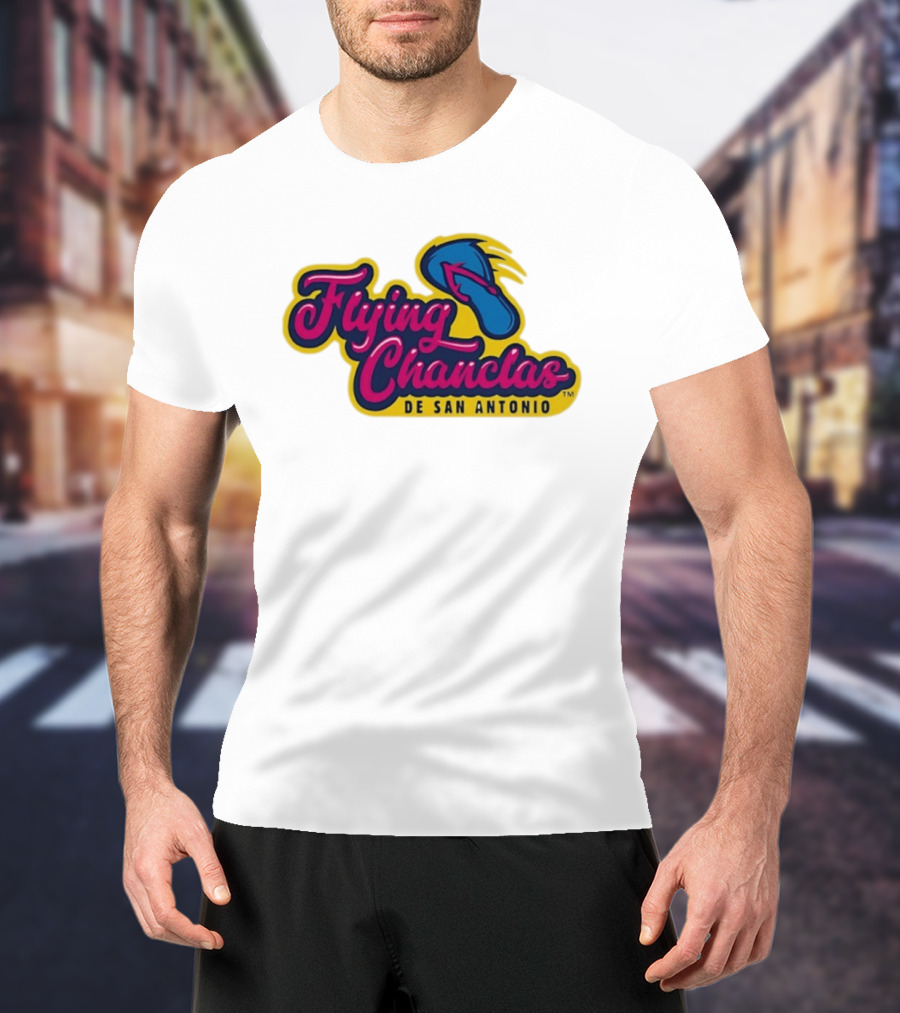 Flying Chanclas De San Antonio Baseball Team Fan T-Shirt