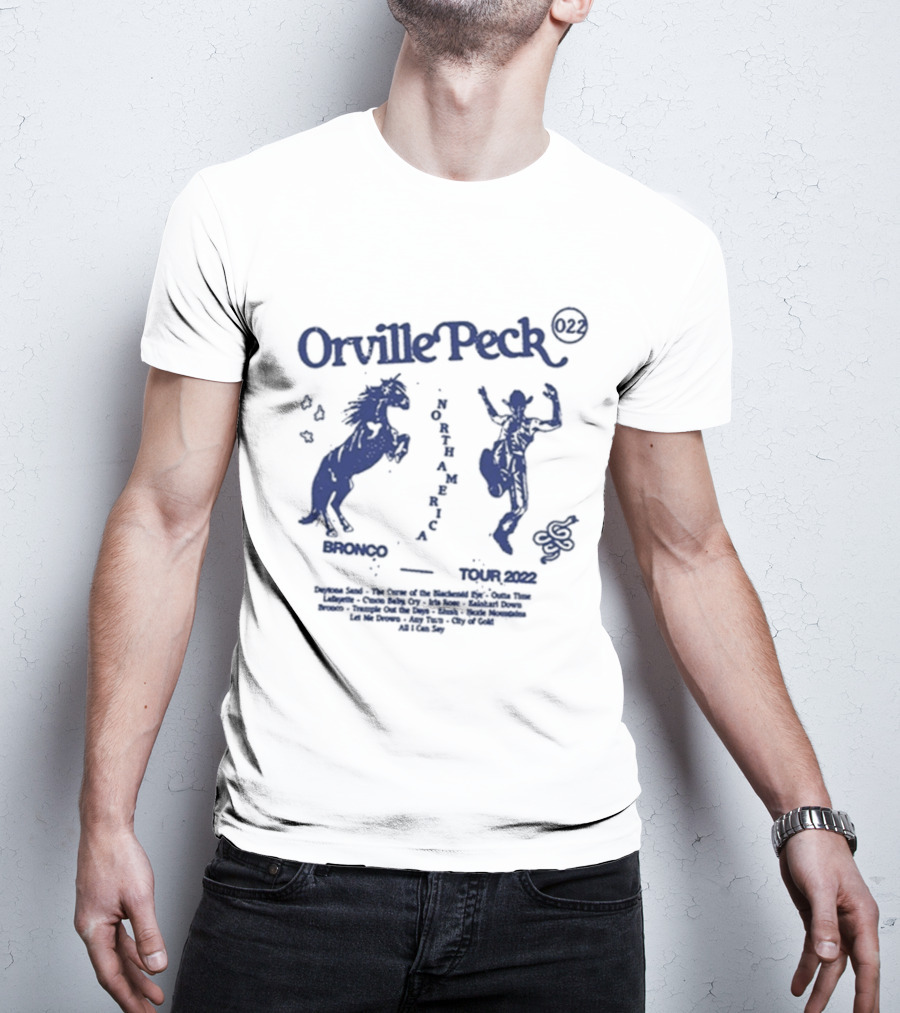 Orville Peck The Ringer Tour Bronco Cowboy 2022 Western Dance Iconic Concert Dates T-Shirt