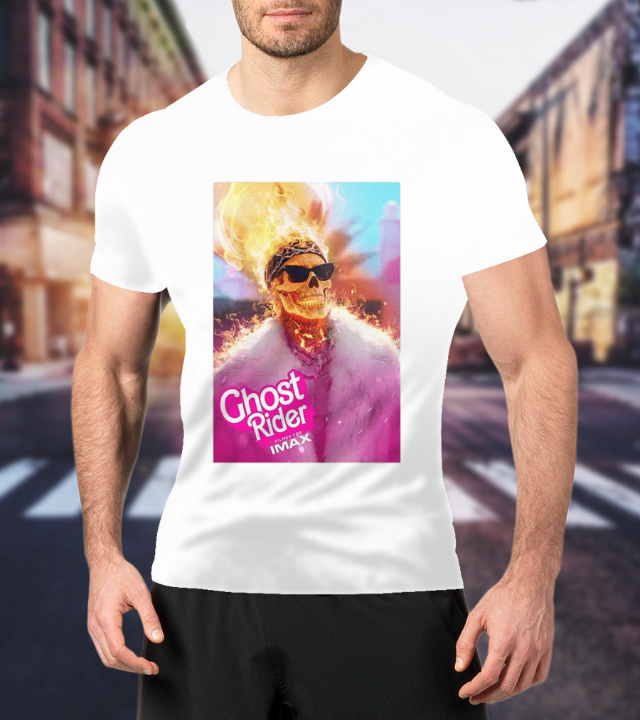 Ryan Gosling Barbie Ghost Rider Filmed For IMAX T-Shirt