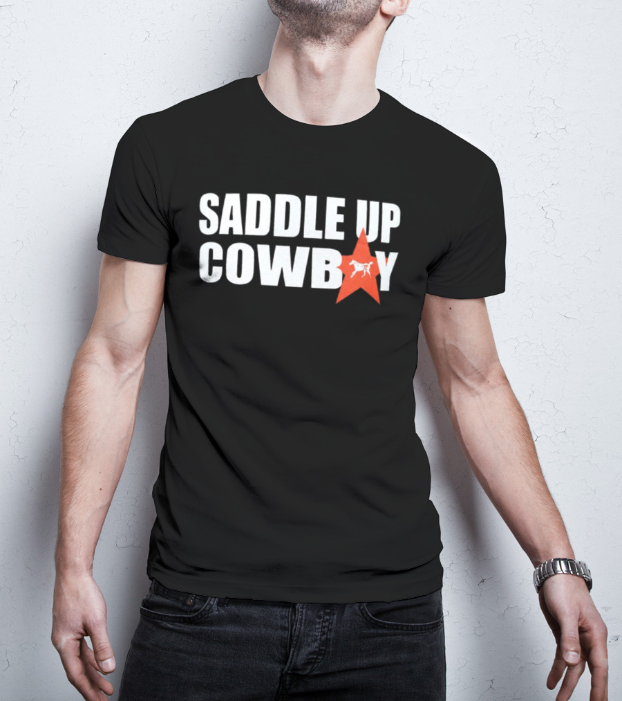 Saddle Up Cowboy Star Trucker Hat Cailin Russo Music Shop T-Shirt