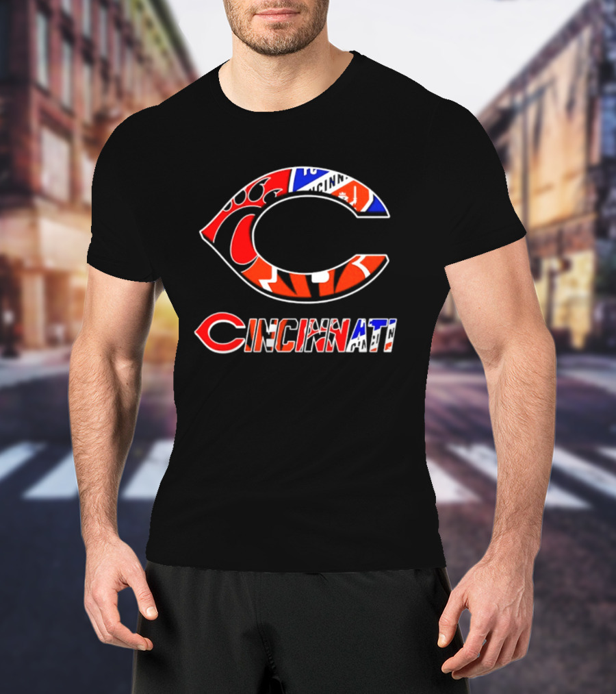 Cincinnati Bearcats FC Cincinnati Bengals Team Pride T-Shirt